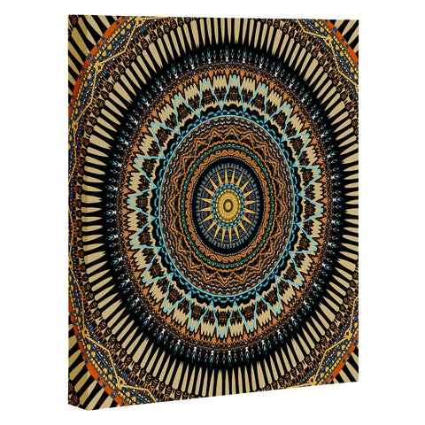 Sheila Wenzel-Ganny Tribal Mandala 2 Art Canvas