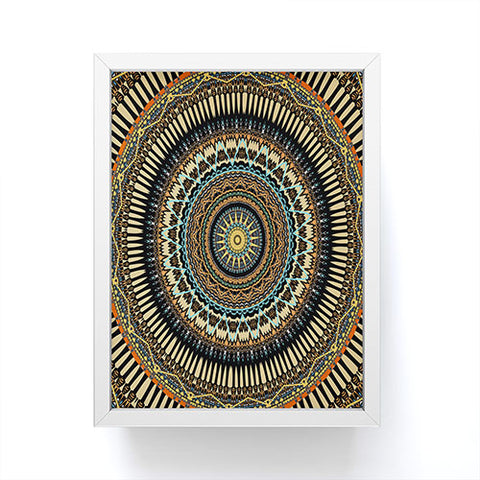 Sheila Wenzel-Ganny Tribal Mandala 2 Framed Mini Art Print