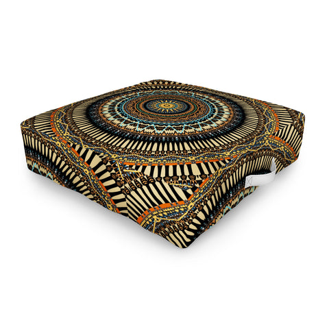 Sheila Wenzel-Ganny Tribal Mandala 2 Outdoor Floor Cushion