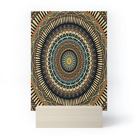 Sheila Wenzel-Ganny Tribal Mandala 2 Mini Art Print