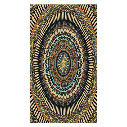 Sheila Wenzel-Ganny Tribal Mandala 2 Tablecloth