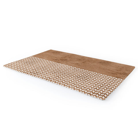 Sheila Wenzel-Ganny Two Toned Tan Texture Area Rug