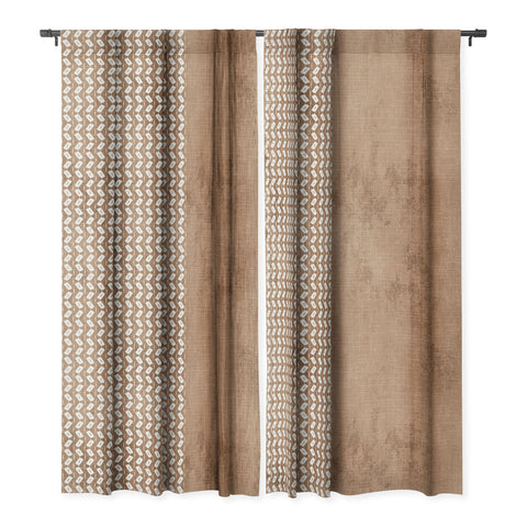 Sheila Wenzel-Ganny Two Toned Tan Texture Blackout Non Repeat