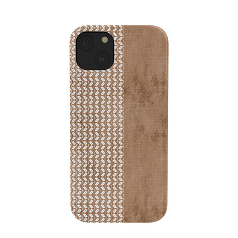 Sheila Wenzel-Ganny Two Toned Tan Texture Phone Case