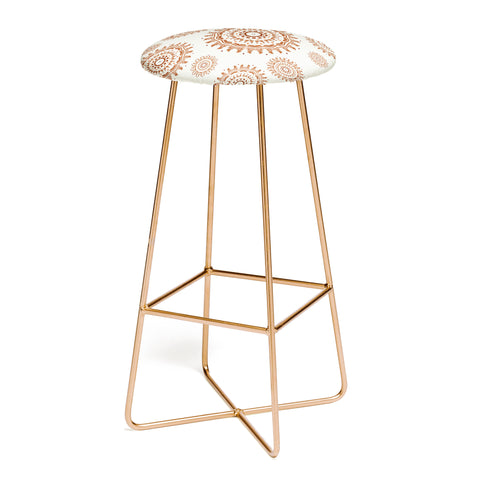 Sheila Wenzel-Ganny Western Style Geo Bar Stool