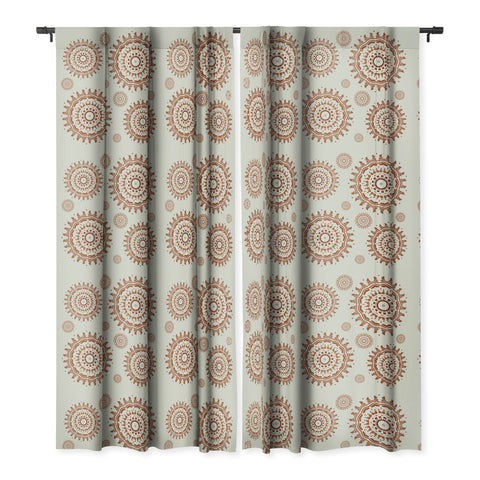 Sheila Wenzel-Ganny Western Style Geo Blackout Window Curtain