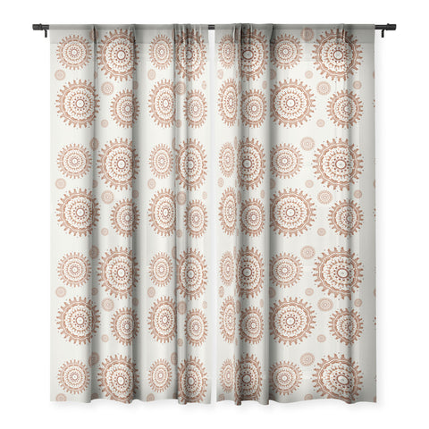 Sheila Wenzel-Ganny Western Style Geo Sheer Window Curtain