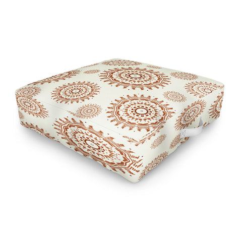 Sheila Wenzel-Ganny Western Style Geo Outdoor Floor Cushion