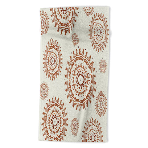 Sheila Wenzel-Ganny Western Style Geo Beach Towel