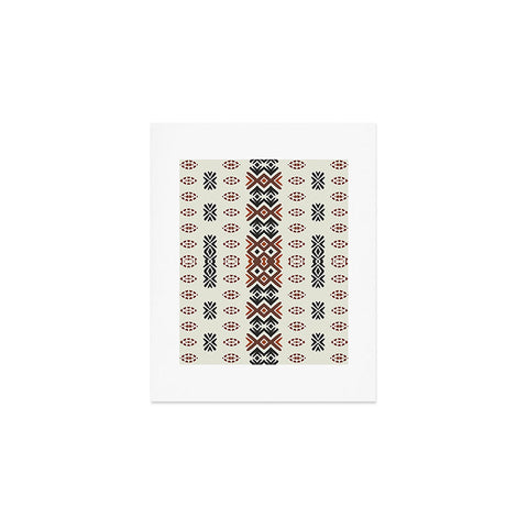 Sheila Wenzel-Ganny Western Tribal Geo Art Print