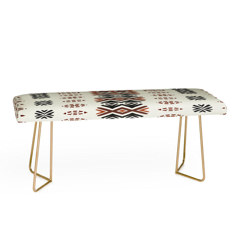 Sheila Wenzel-Ganny Western Tribal Geo Bench