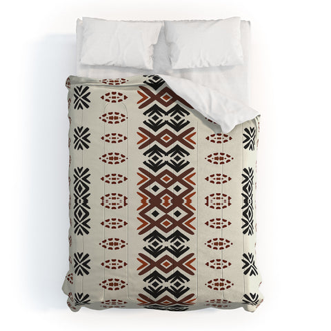 Sheila Wenzel-Ganny Western Tribal Geo Comforter
