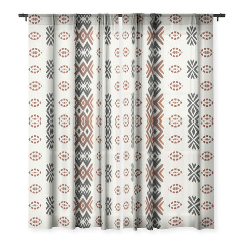 Sheila Wenzel-Ganny Western Tribal Geo Sheer Non Repeat