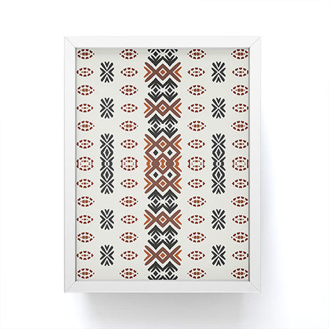 Sheila Wenzel-Ganny Western Tribal Geo Framed Mini Art Print