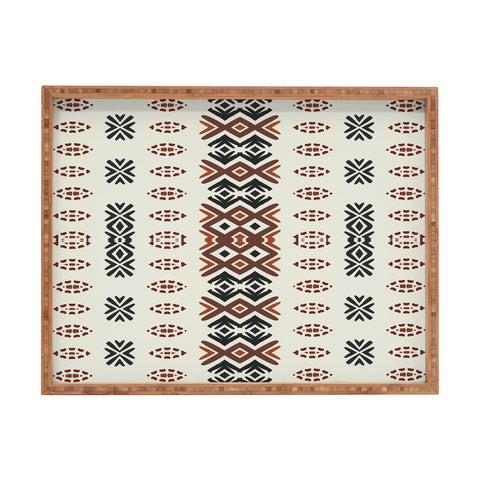 Sheila Wenzel-Ganny Western Tribal Geo Rectangular Tray