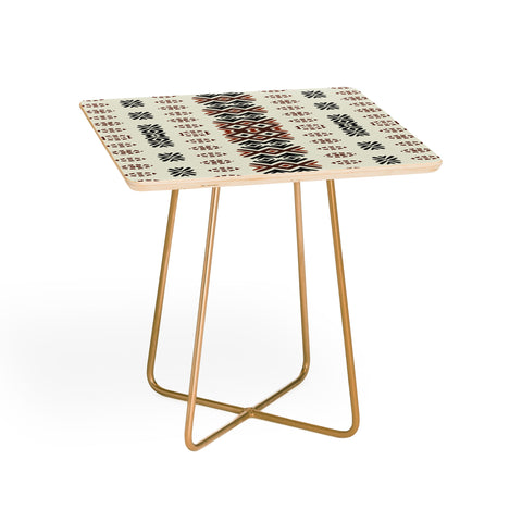 Sheila Wenzel-Ganny Western Tribal Geo Side Table
