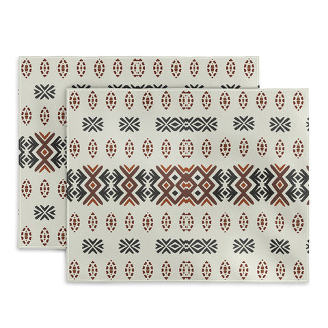 Sheila Wenzel-Ganny Western Tribal Geo Placemat