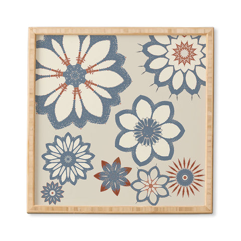 Sheila Wenzel-Ganny Whimsical Floral Framed Wall Art