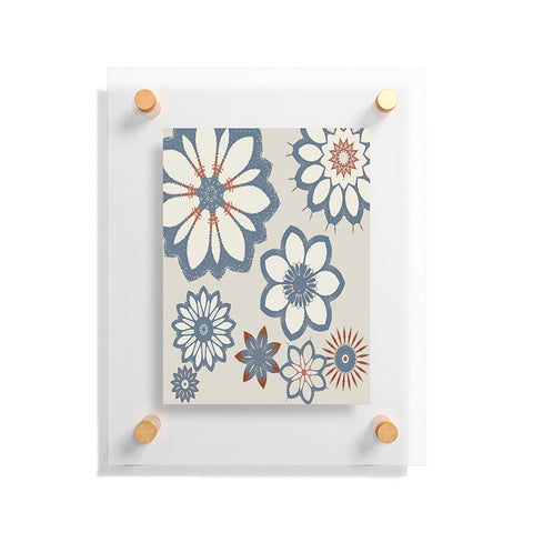 Sheila Wenzel-Ganny Whimsical Floral Floating Acrylic Print