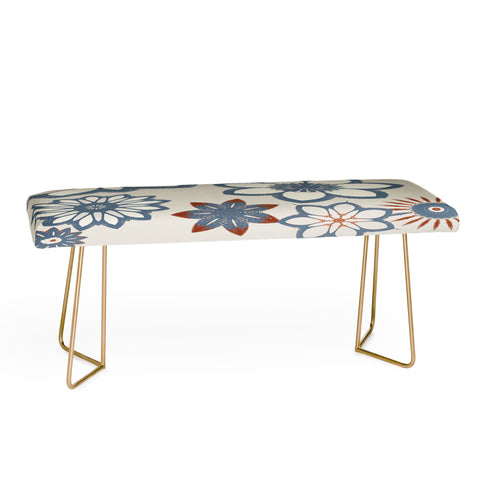 Sheila Wenzel-Ganny Whimsical Floral Bench