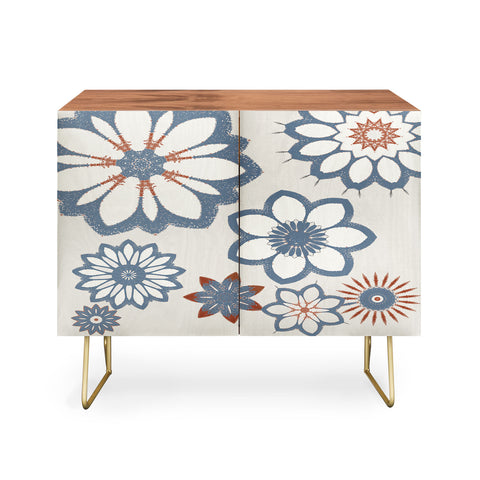 Sheila Wenzel-Ganny Whimsical Floral Credenza