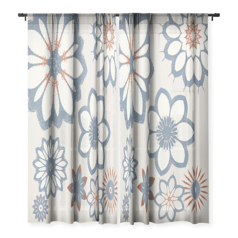 Sheila Wenzel-Ganny Whimsical Floral Sheer Non Repeat
