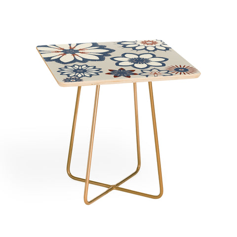 Sheila Wenzel-Ganny Whimsical Floral Side Table