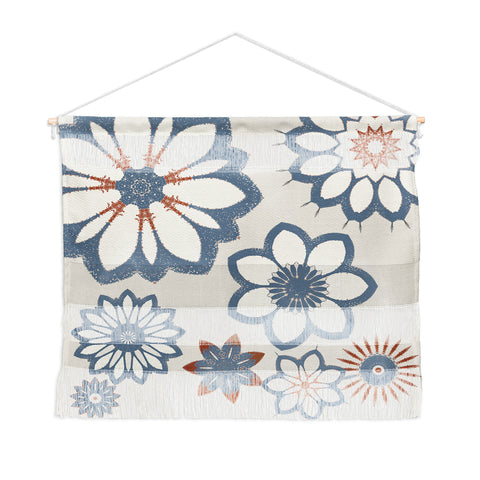 Sheila Wenzel-Ganny Whimsical Floral Wall Hanging Landscape