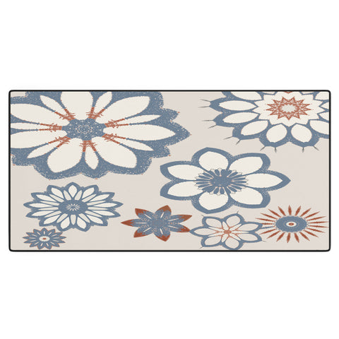 Sheila Wenzel-Ganny Whimsical Floral Desk Mat