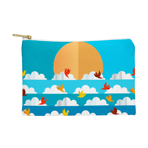 Showmemars Birds Flying High In The Sky Pouch
