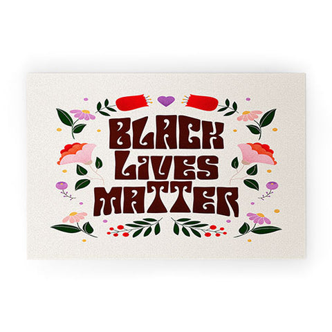 Showmemars Black Lives Matter I Welcome Mat