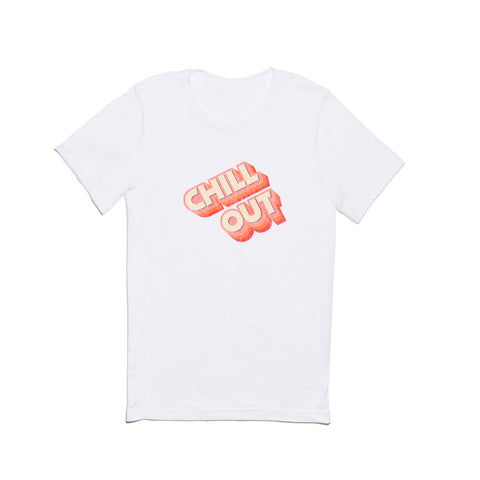 Showmemars CHILL OUT TYPOGRAPHY Classic T-shirt