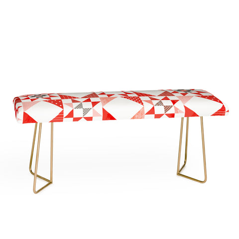 Showmemars Christmas Quilt pattern no1 Bench