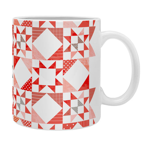 Showmemars Christmas Quilt pattern no1 Coffee Mug