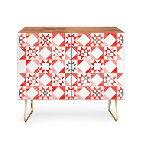 Showmemars Christmas Quilt pattern no1 Credenza