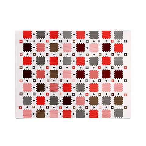 Showmemars Christmas Quilt pattern no3 Poster