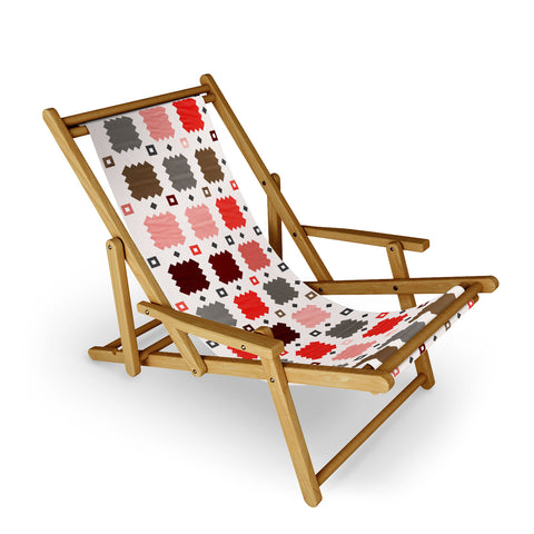Showmemars Christmas Quilt pattern no3 Sling Chair