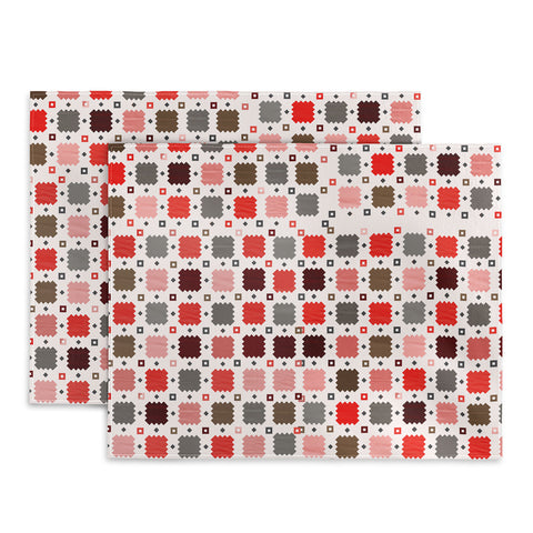 Showmemars Christmas Quilt pattern no3 Placemat