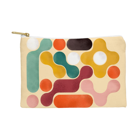 Showmemars Color pops mid century style Pouch