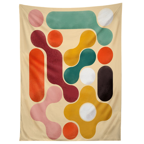 Showmemars Color pops mid century style Tapestry
