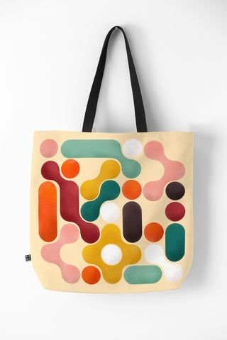 Showmemars Color pops mid century style Tote Bag