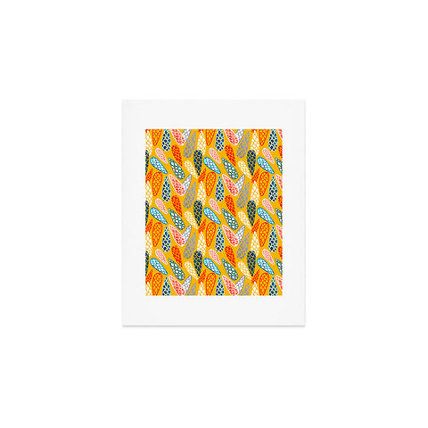 Showmemars Colored Cone pattern Art Print