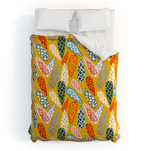 Showmemars Colored Cone pattern Duvet Cover