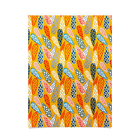 Showmemars Colored Cone pattern Poster