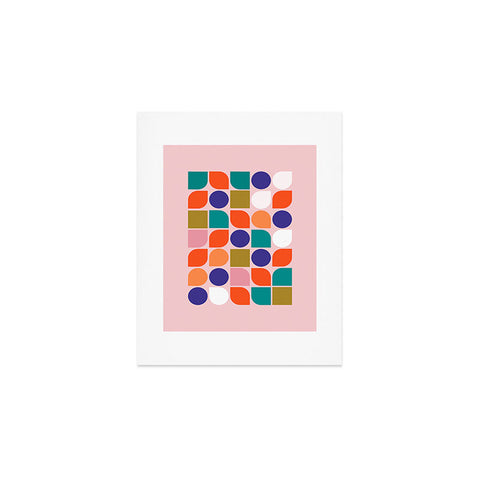 Showmemars Colorful Geometry Art Print