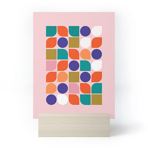 Showmemars Colorful Geometry Mini Art Print