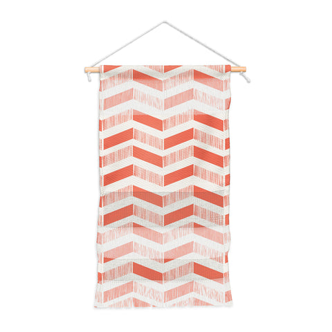 Showmemars coral lines pattern Wall Hanging Portrait