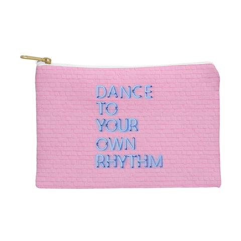 Showmemars DANCE TO YOUR OWN RHYTHM blue Pouch