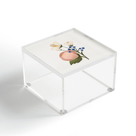 Showmemars Delicate florals Acrylic Box