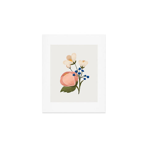 Showmemars Delicate florals Art Print
